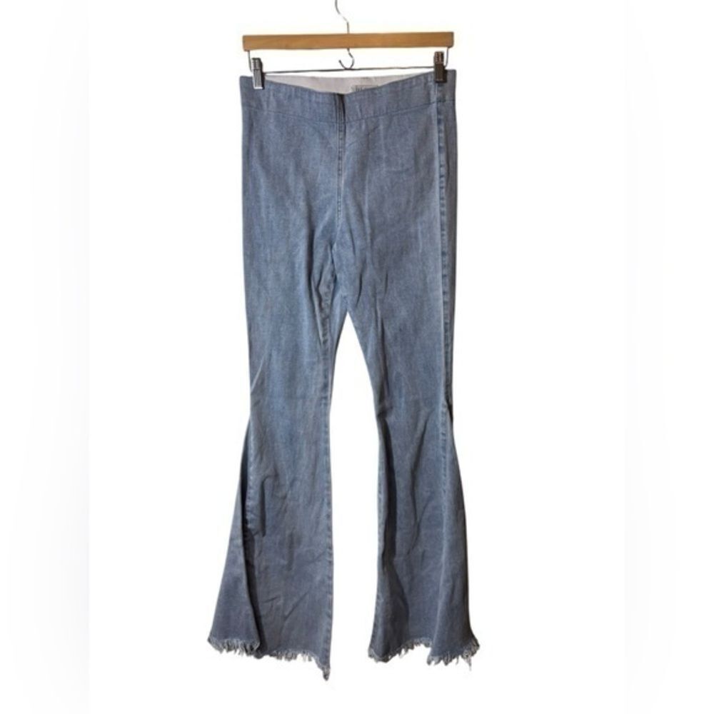 BLANK PAIGE | denim jeans large flare bell bottoms